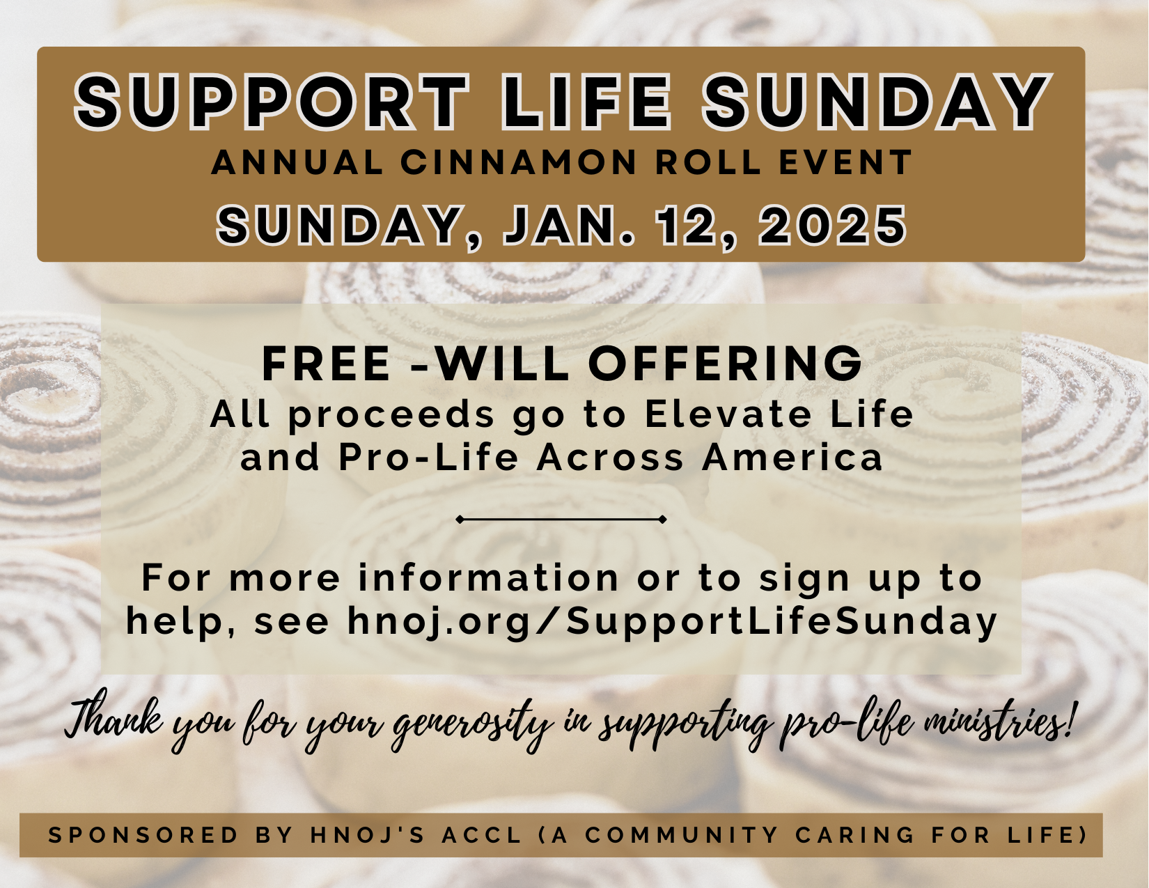 Support Life Sunday Updated